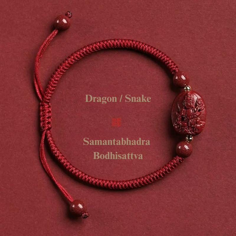 Artisano Zodiac Bracelet Handwoven Red Thread