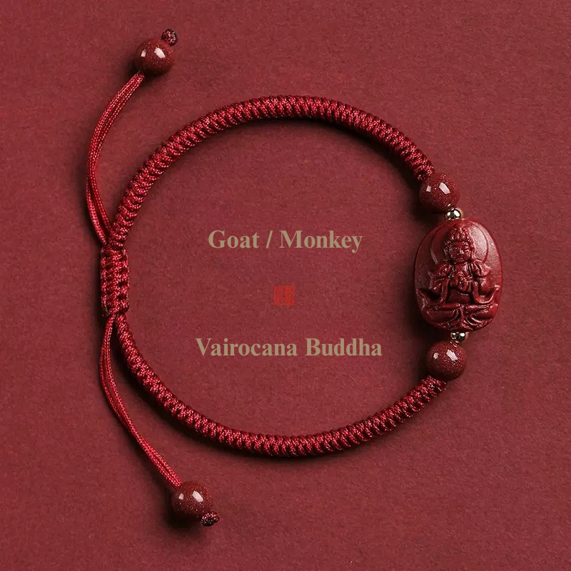 Artisano Zodiac Bracelet Handwoven Red Thread