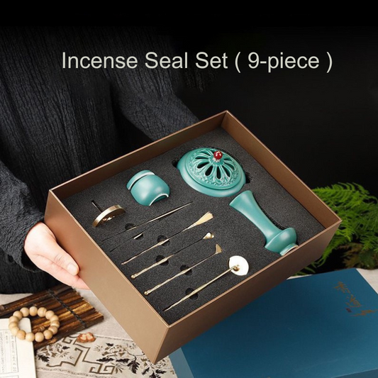 Artisano  Ancient Asian Incense sets Incense burner Incense seal Incense stamp