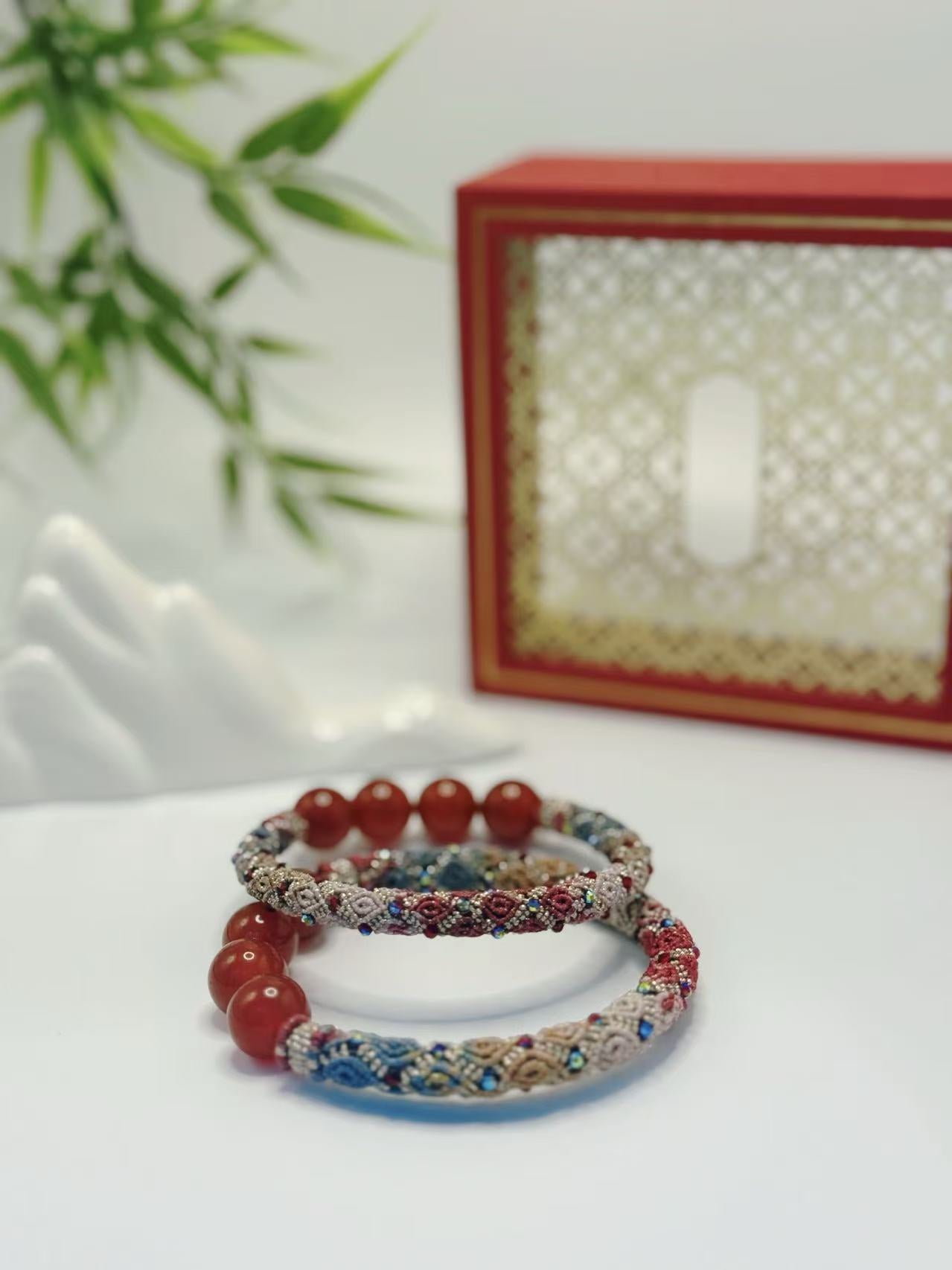 Artisano Ancient Classic Huiwen Handwoven Bracelet Orbit Series